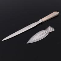 Georg Jensen Sterling Silver PYRAMID Letter Opener & No. 152 Bookmark - Sold for $1,280 on 10-11-2026 (Lot 682).jpg